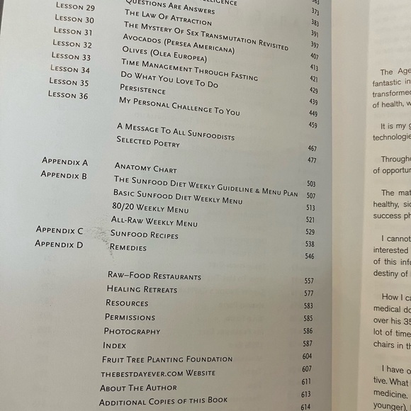 The Sunfood Diet Success System by David Wolfe 8th ed. - Picture 13 of 13